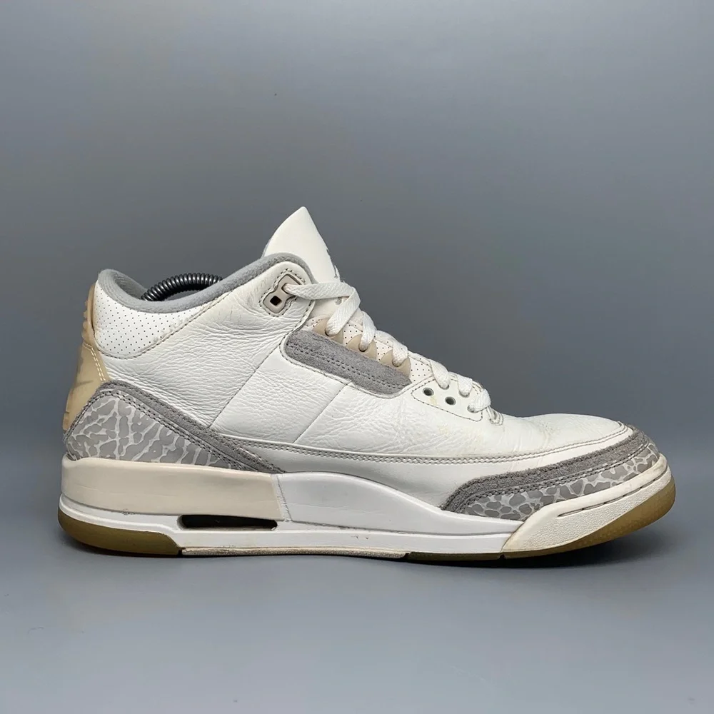 Jordan 3 Retro Craft Ivory Basketball Shoes FJ9479-100 Men’s Sz‎ 11